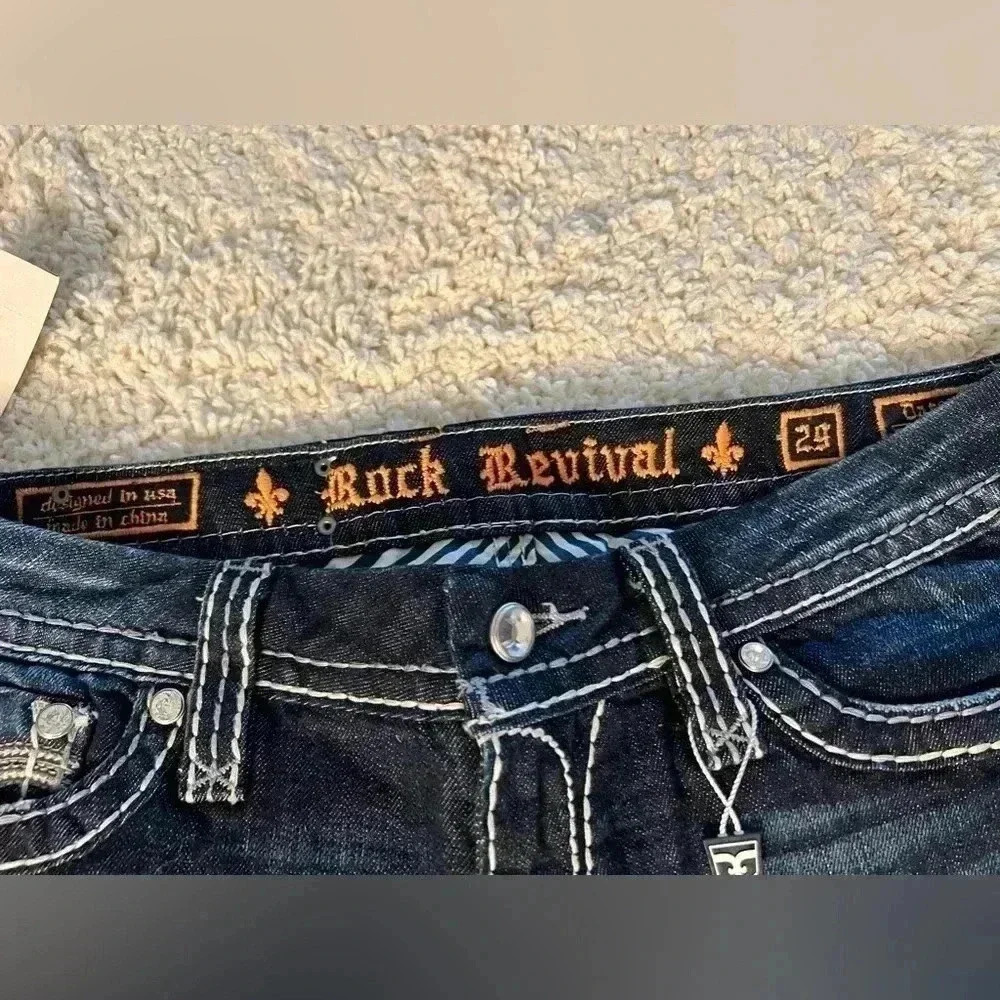 Women’s Size 29R Rock Revival Easy Boot Style Jeans NWT - Picture 5 of 6